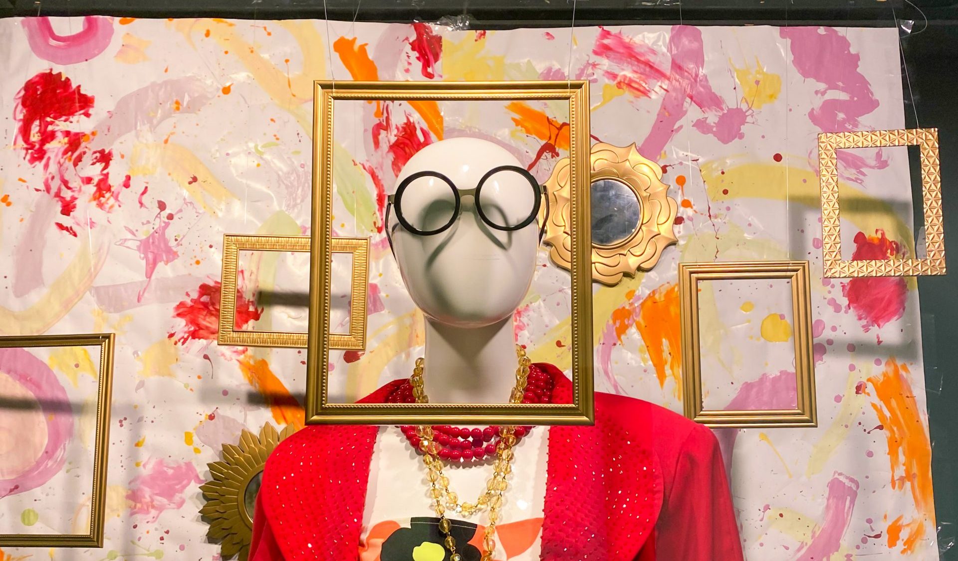 FACS Students Curate Artistic Window Displays | Liberty Champion