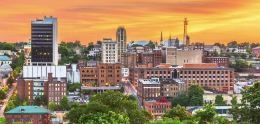 lynchburg VA skyline