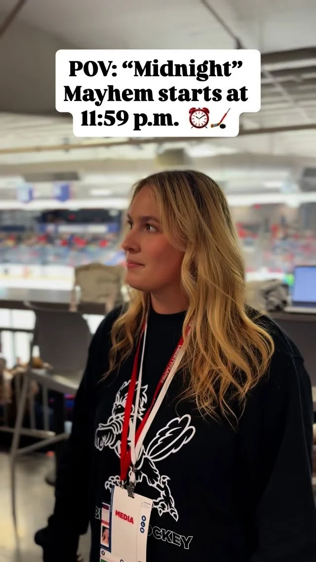 We loved cheering on our Flames as they took the W at Midnight Mayhem last night! Stay tuned for more hockey coverage. 🔥🏒🧊⛸️❤️‍🔥

🎥 @zacksolem 

 #libertyd1hockey #midnightmayhem #hockey #libertyuniversity #flames