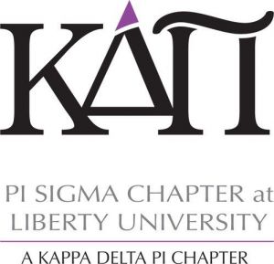 Pi Sigma is the local chapter of Kappa Delta Pi at Liberty University