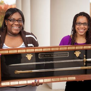 Liberty debaters claim champion sword at West Point