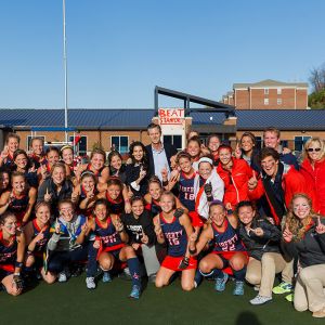 The Lady Flames Field Hockey Team