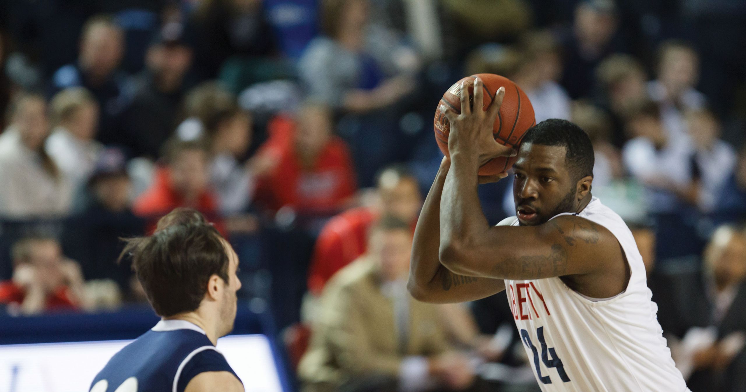 Liberty Flames Basketball player