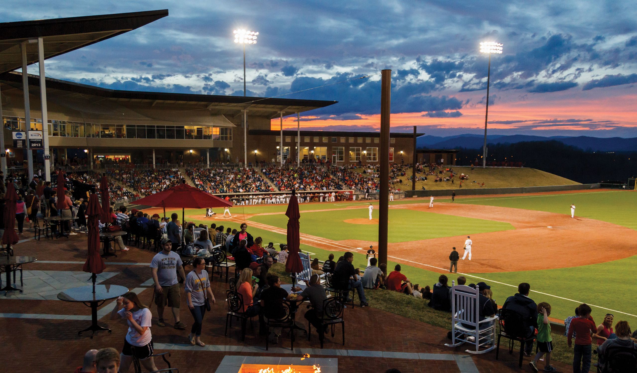 Liberty Baseball Stadium, home of Flames Baseball, was recently ranked No. 5 in best college ballpark experiences of 2014 by the Stadium Journey website.