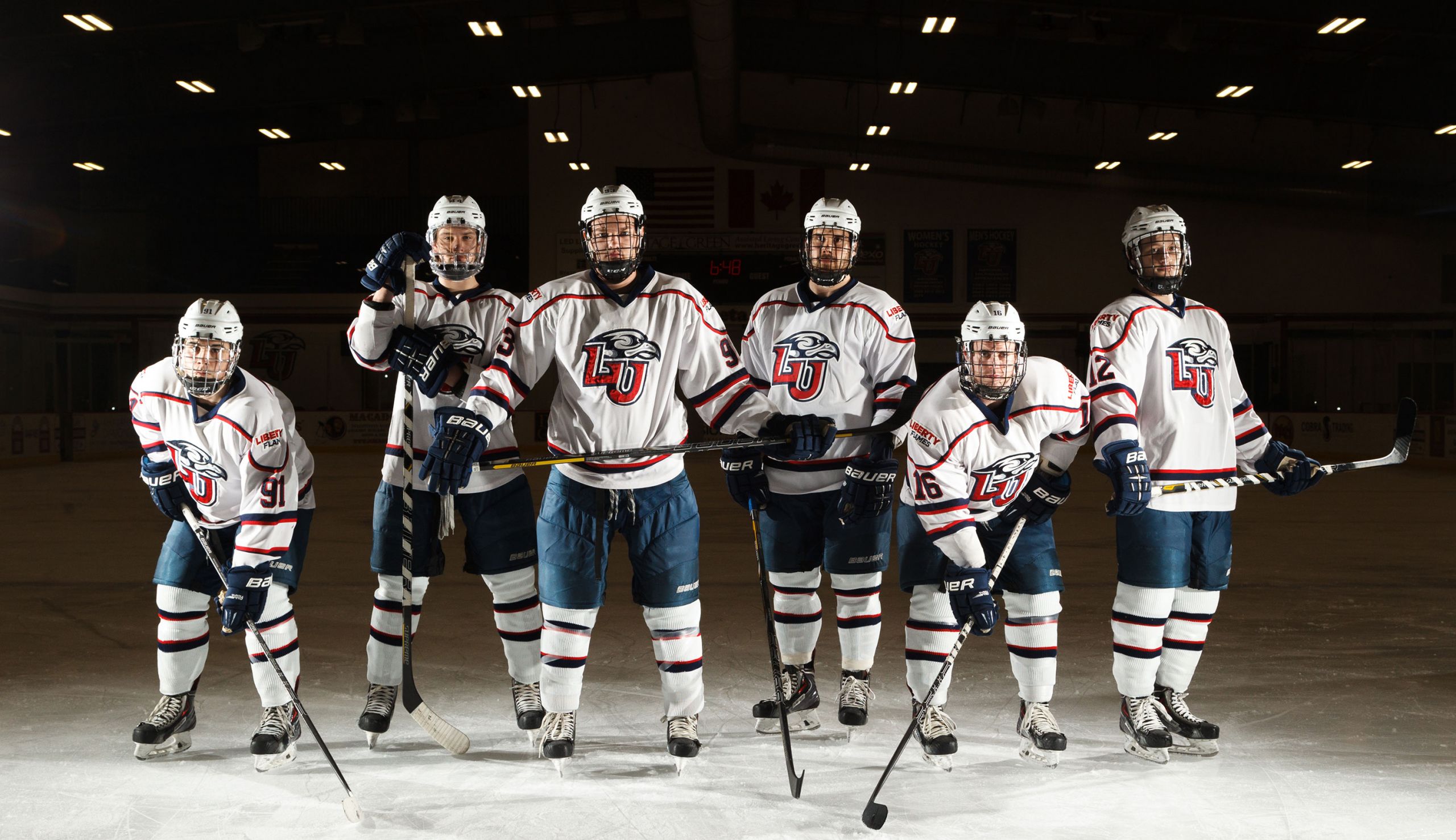 It was a record-setting year for Liberty University’s ice hockey teams.