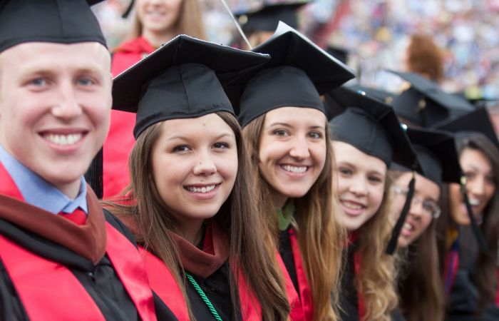 Every graduate has taken their own unique path toward moving their tassel.