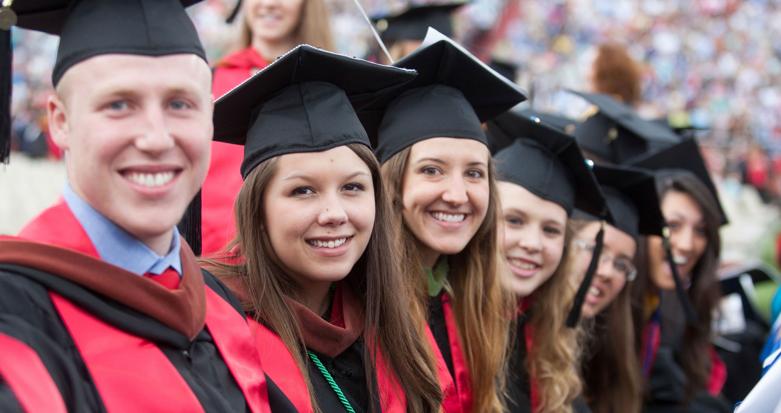 Every graduate has taken their own unique path toward moving their tassel.