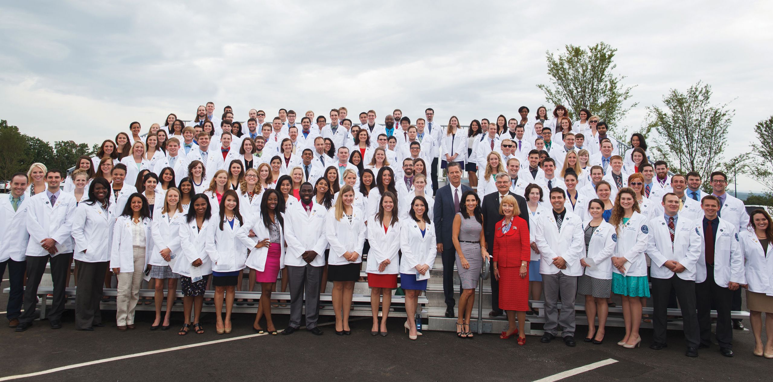 Liberty's first class of medical students.