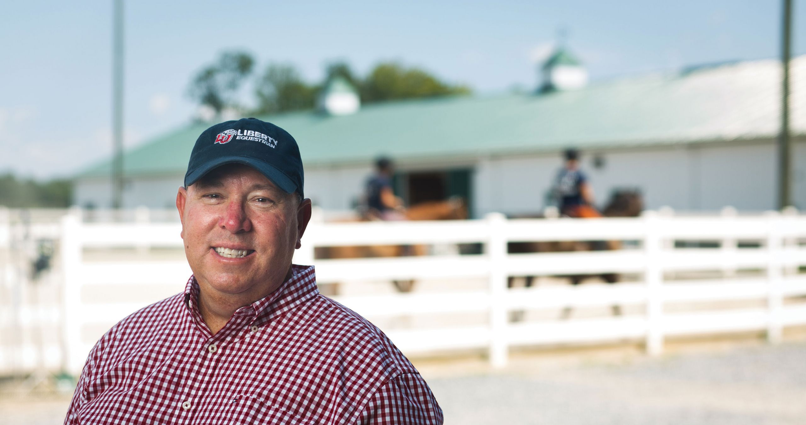 Jim Arrigon, a nationally recognized collegiate equestrian coach with 30 years of experience, took the reins as executive director of Liberty University’s 300-acre Equestrian Center in early August.