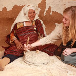 Student serving with Center for Global Engagement