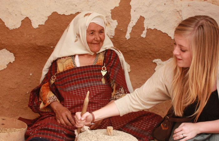 Liberty student serving overseas