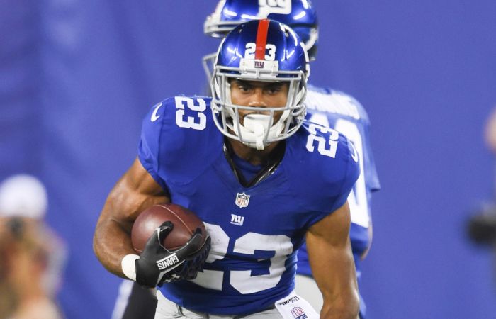 NY Giants RB Rashad Jennings