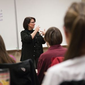 A sign language class.