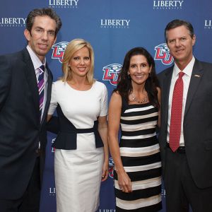 Sheldon Bream, Shannon Bream, Becki Falwell, Jerry Falwell, Jr.