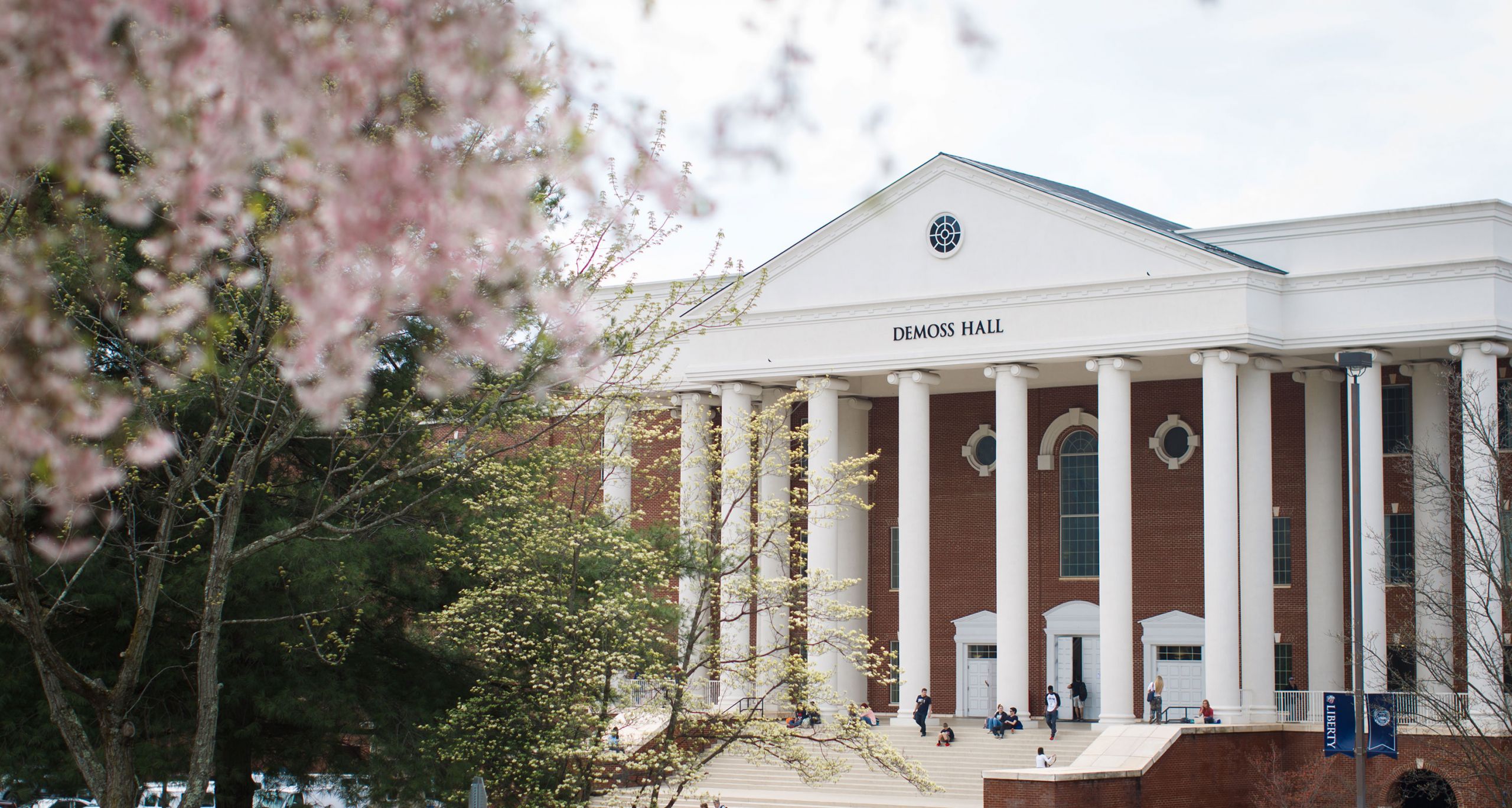 Liberty University's DeMoss Hall.