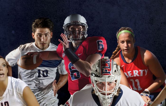 Liberty Flames athletes