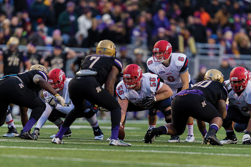 Liberty faces James Madison in the playoffs.