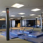 Renovations continue at Liberty's gymnastics facility.
