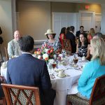 A private reception is held after Commencement.