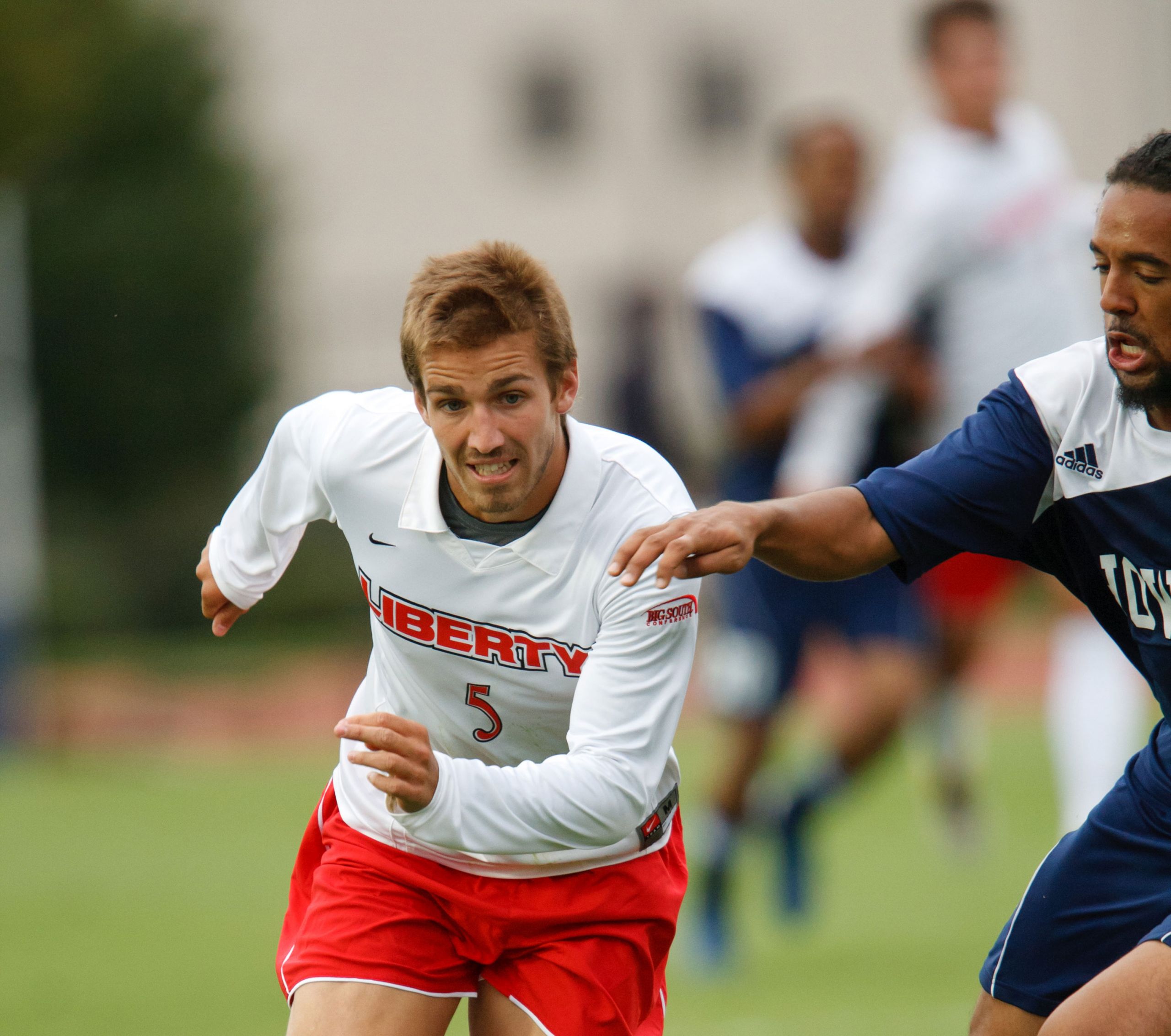 Liberty Flames soccer player