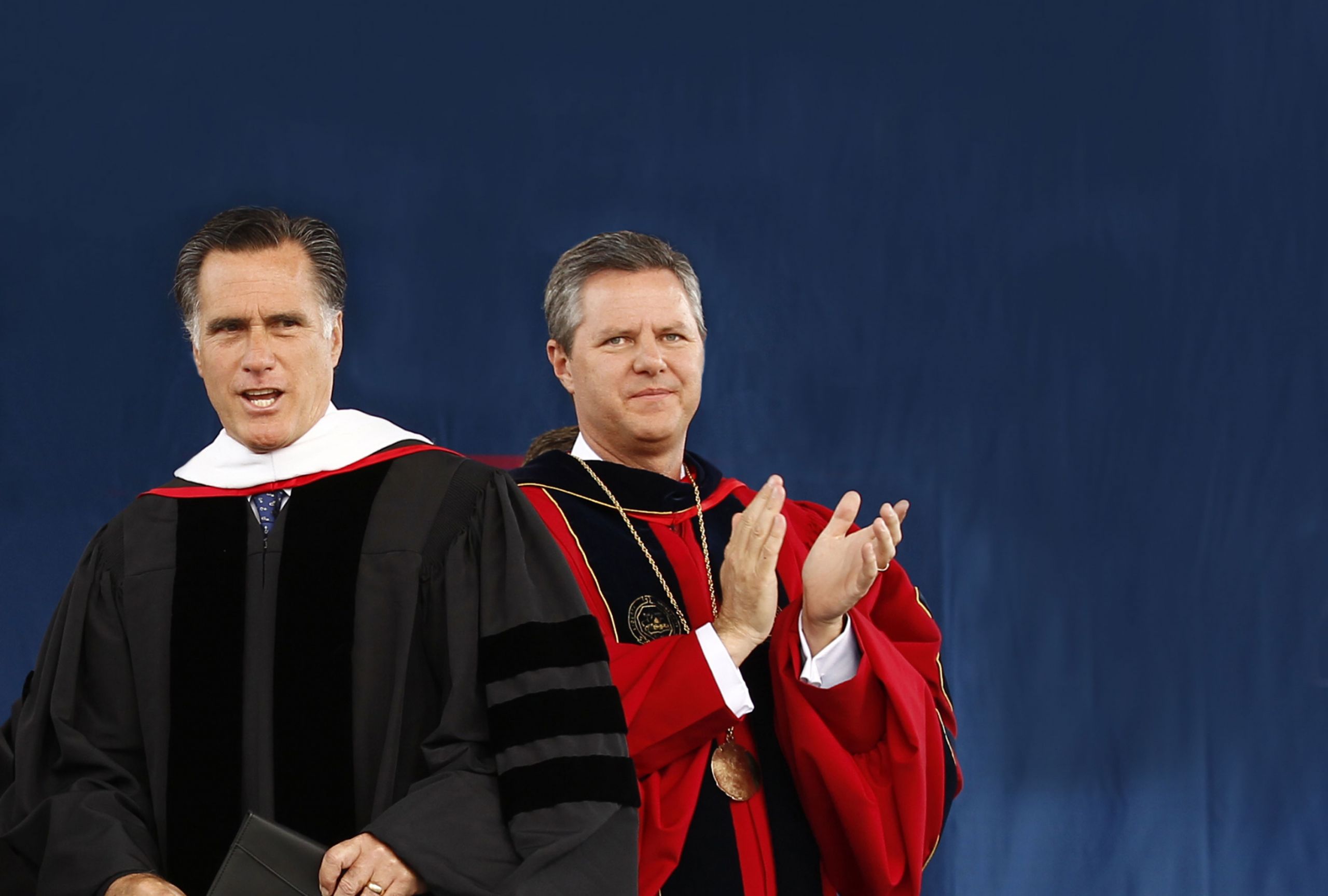 Mitt Romney, Jerry Falwell, Jr.