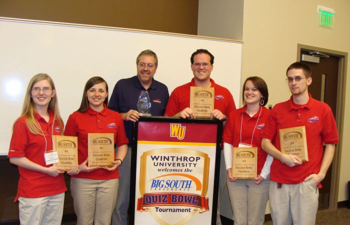 Liberty's Quiz Bowl team.