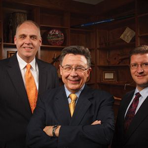 School of Music Associate Dean Dr. Lavon Gray, Dean Dr. Vernon Whaley, and Associate Dean Dr. John Kinchen III