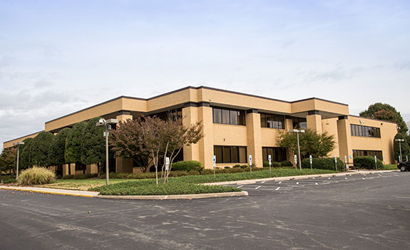 The former Nationwide call center in Lynchburg, Va.