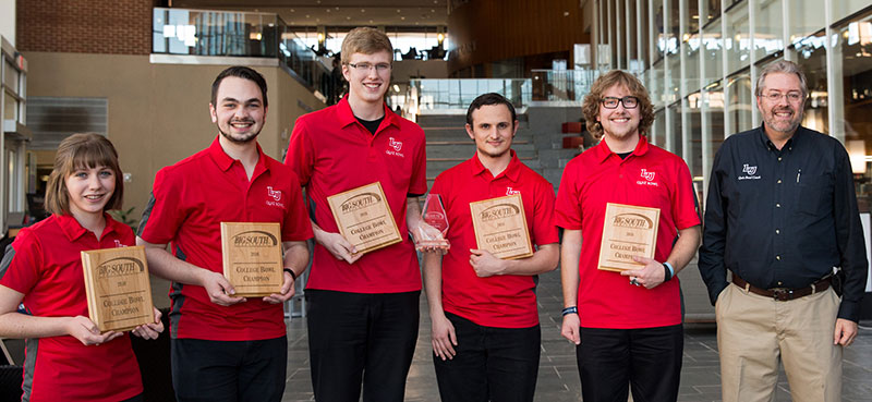 Liberty University Quiz Bowl Team.