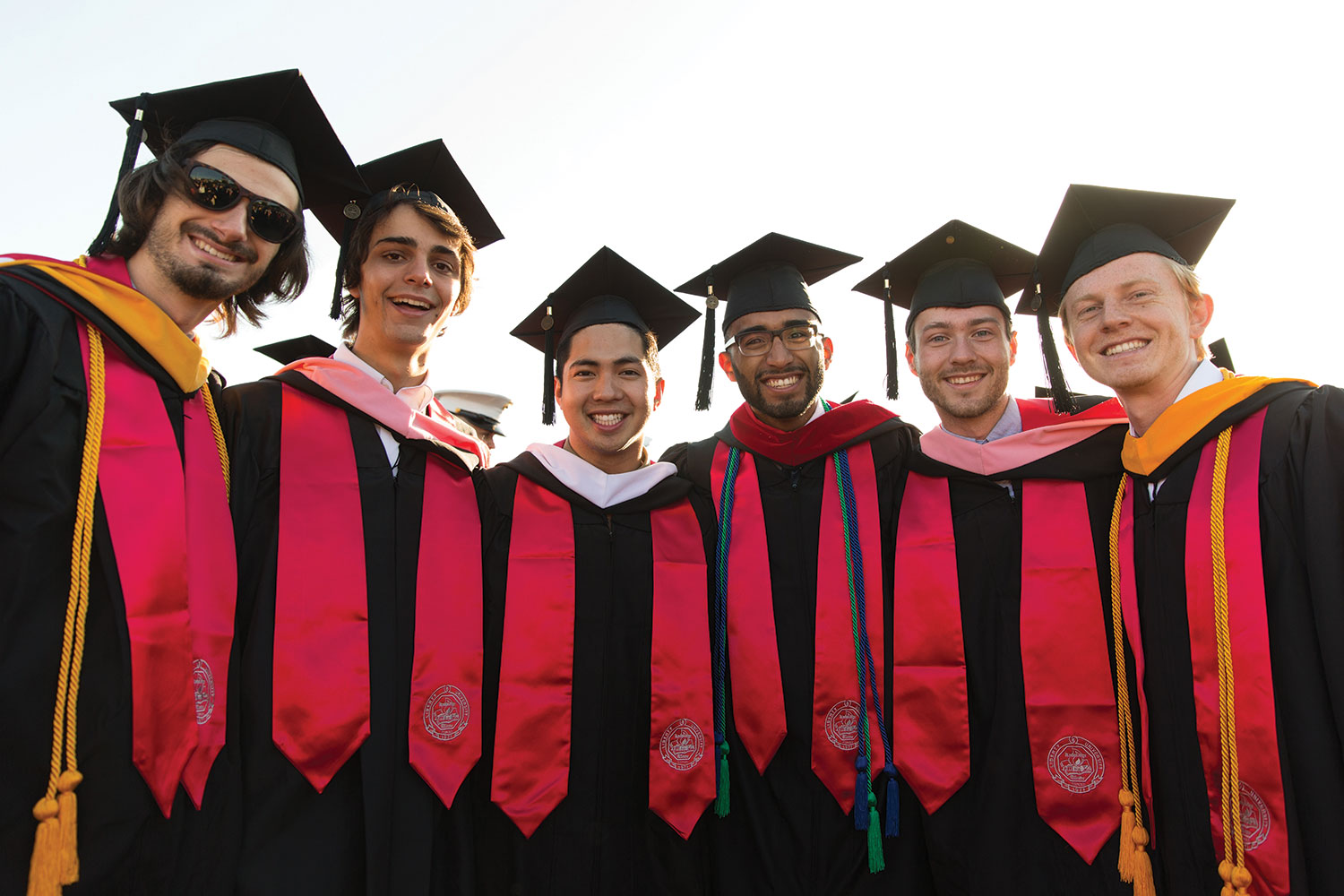 Graduates celebrate at Liberty University's 43rd Commencement.