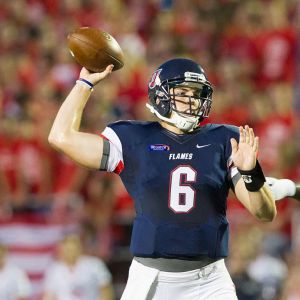 Liberty Flames football player Josh Woodrum.
