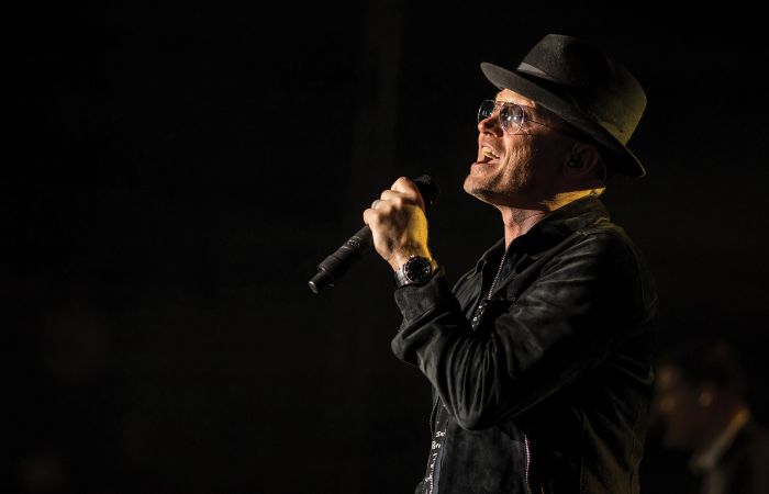 TobyMac performs at Liberty University.