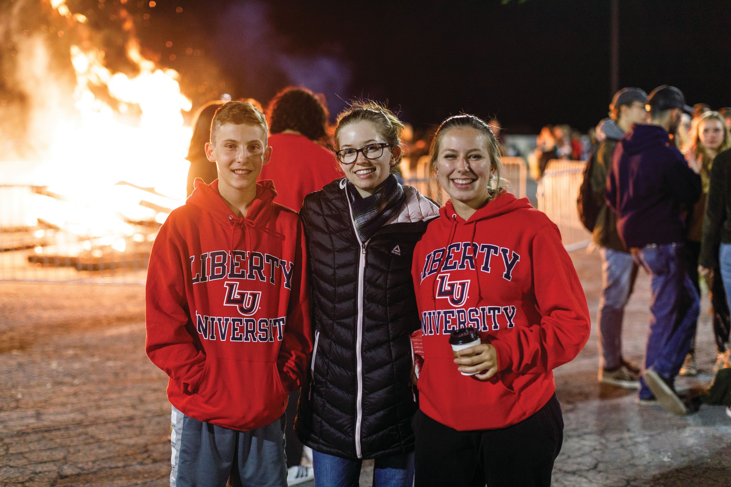 The Homecoming Bonfire Is Photographed On October 18, 2019. (Photo By KJ Jugar)