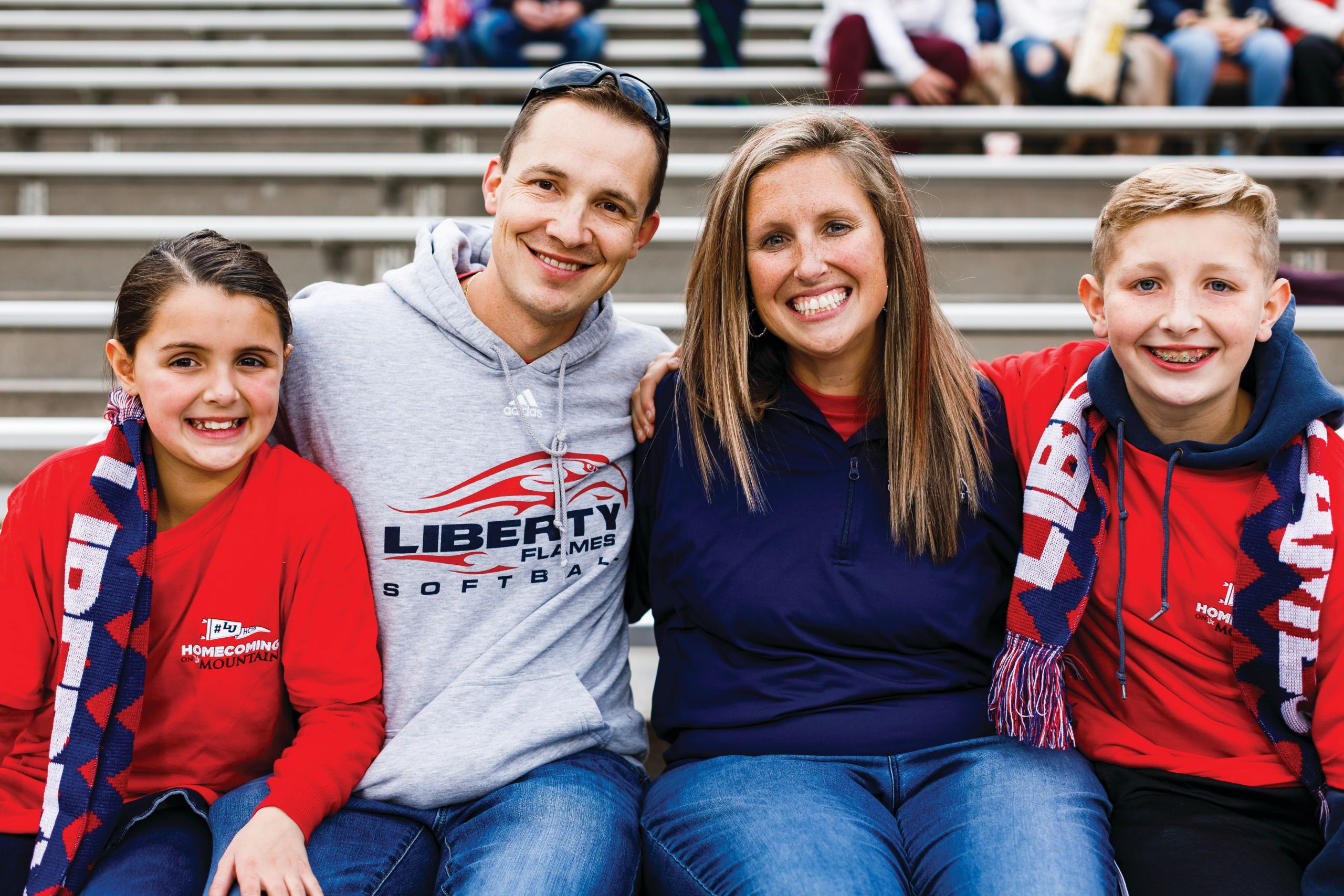 Liberty Fans Football Homecoming