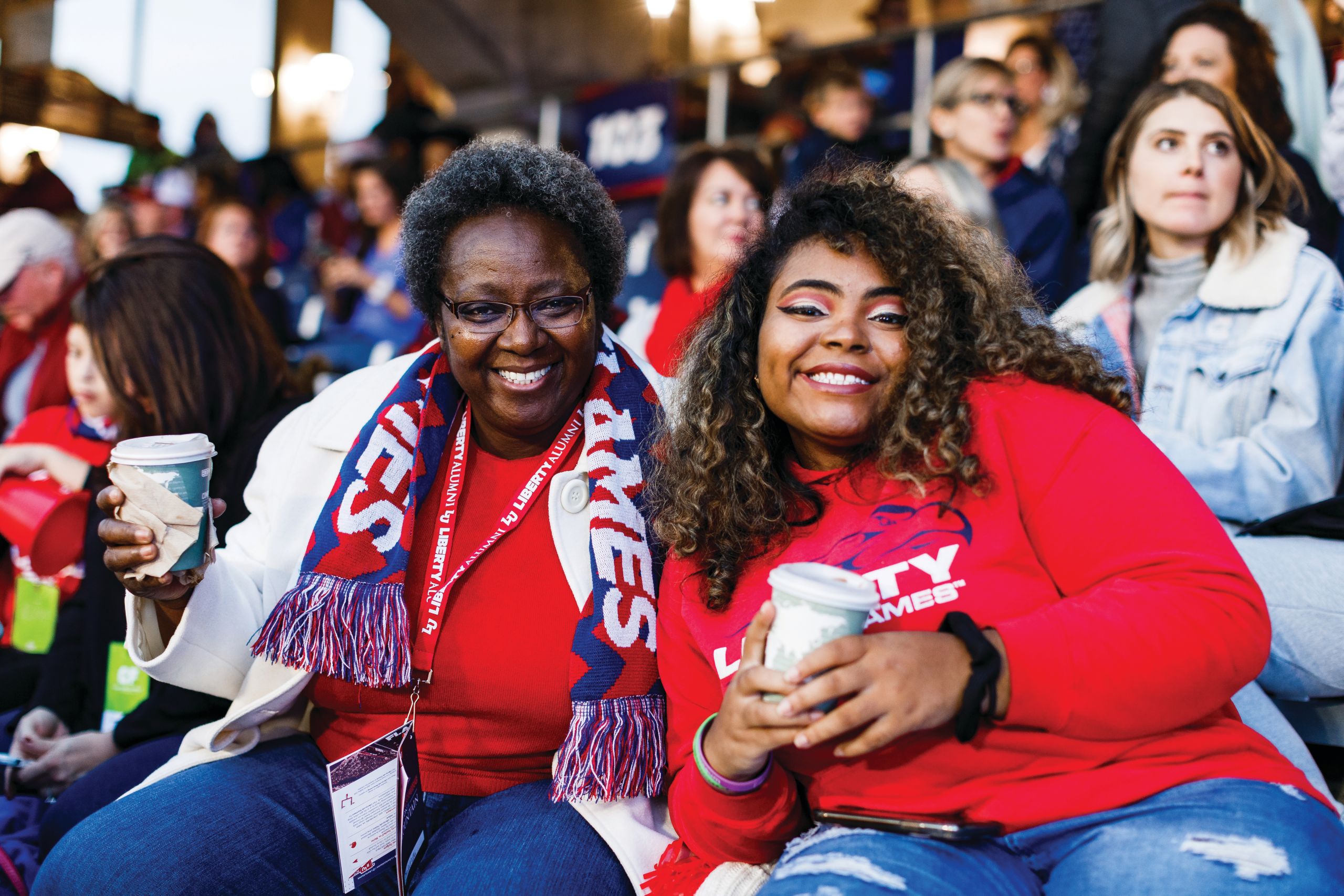 Liberty Fans Women New Homecoming