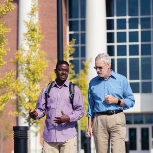 Dr. Richard Lane, director of Liberty University’s Master of Public Health program, has been one of the most influential people in Moses Harris’ life since he arrived in the U.S. last summer.