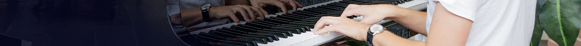 Playing piano