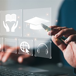 Scholarly Laptop Screen