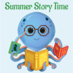 Summer Story Time Octopus with books