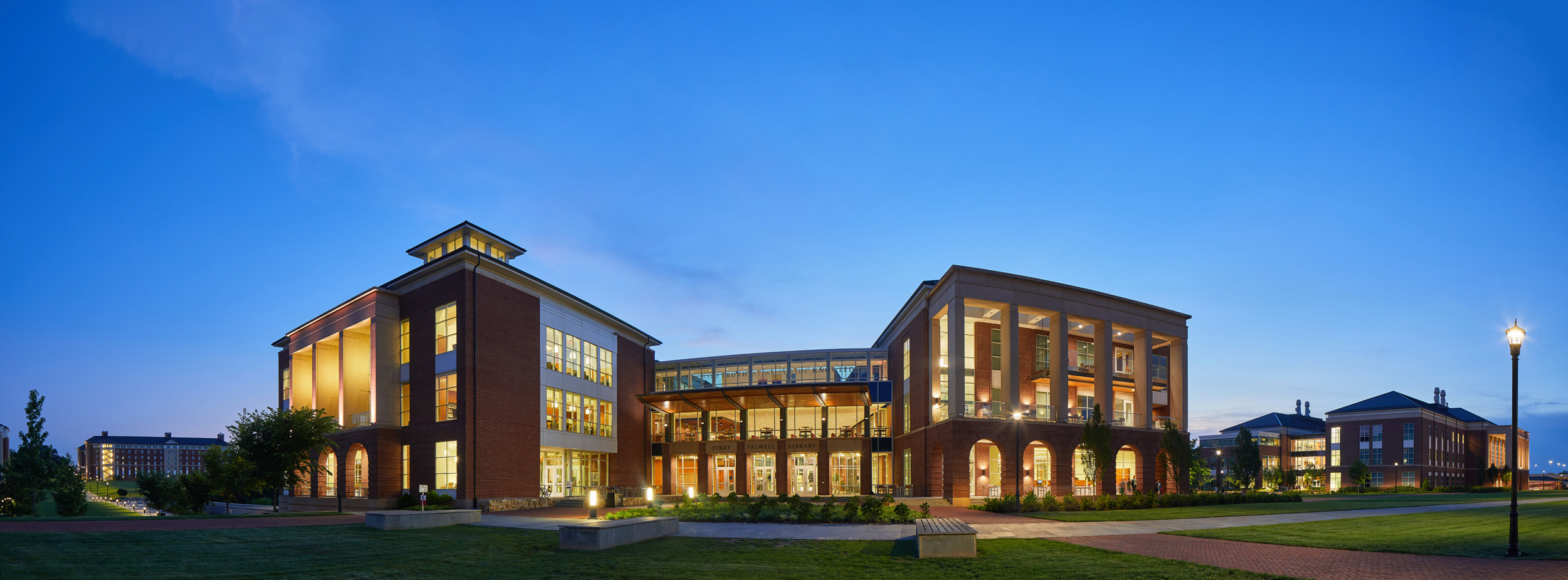 Photo of the Jerry Falwell Library