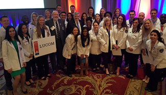 LUCOM student-doctors in D.C., DO Day on Capital Hill 2016