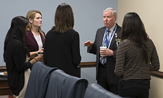 Liberty University College of Osteopathic Medicine (LUCOM) hosts Larry W. Anderson, D.O., FACOFP dist., American College of Osteopathic Family Physicians (ACOFP) President, on Thursday, Oct. 27.