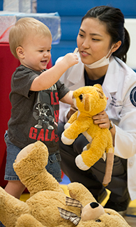 LUCOM-ACOP hosts Teddy-Bear clinic
