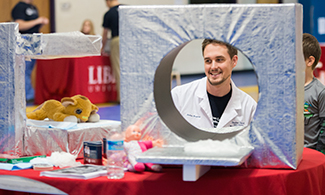 LUCOM-ACOP built make-shift MRI and X-Ray machines for Teddy-Bear clinic