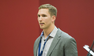 Liberty University graduate Ben Crosswhite of Crosswhite Fitness featured as LUCOM convocation speaker.