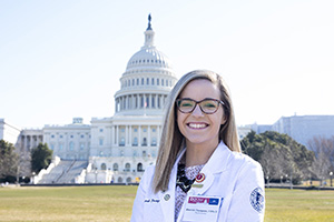 Liberty osteopathic medical students visit Washington, D.C., for DO Day on Capitol Hill.