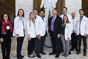 Liberty osteopathic medical students visit Washington, D.C., for DO Day on Capitol Hill.