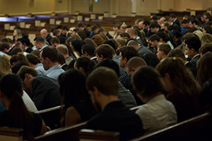 LUCOM Class of 2020 remembers donors.