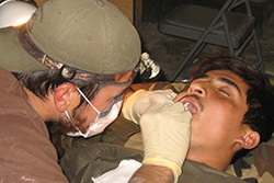 LUCOM student-doctor, Juan Ramos