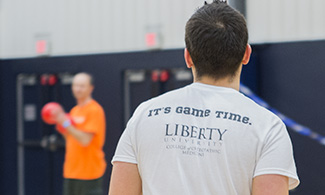 Liberty University College of Osteopathic Medicine (LUCOM) - Medical Outreach Interest Group (MOIG) hosts dodgeball tournament fundraiser. 